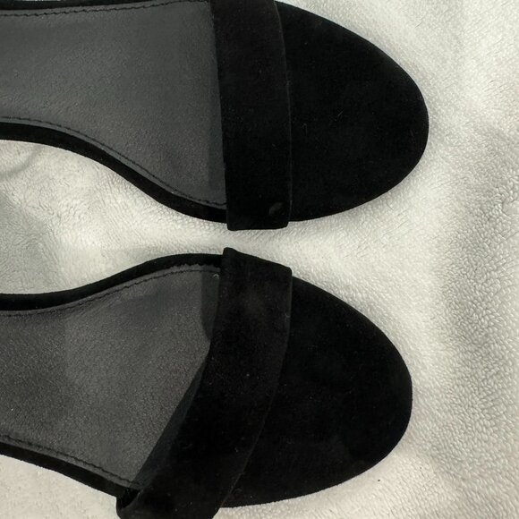 STEVE MADDEN Irene-M Black Suede Heels - Size 8 - NEW! - Picture 3 of 12